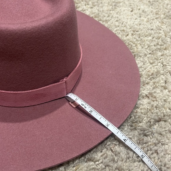 Wyeth Wool Fedora Pink Rose - Picture 6 of 6